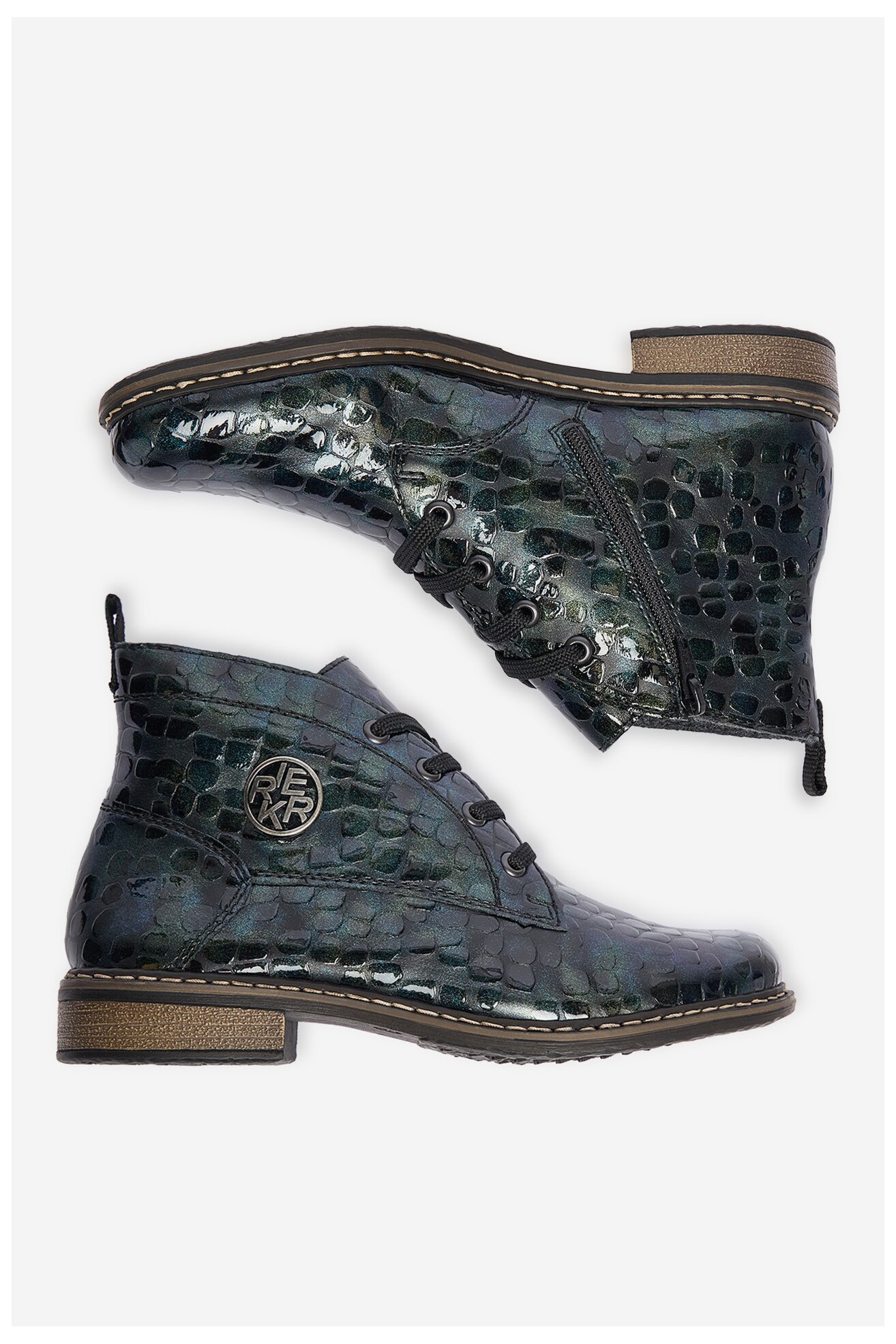 Bocanci Rieker CEO-71205-90 ALBASTRU