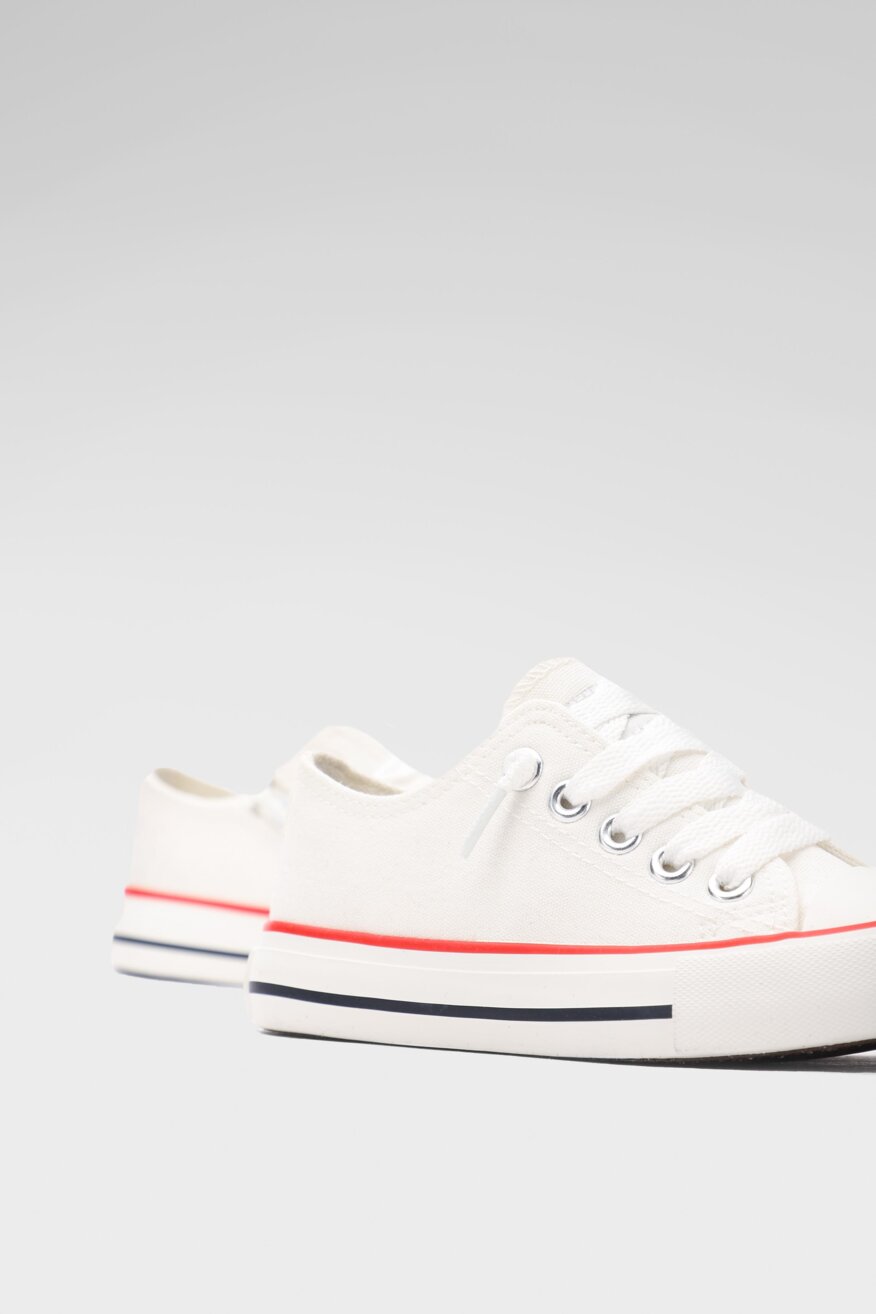 
                Sprandi - Trampki pastelowe białe - 5903698321417