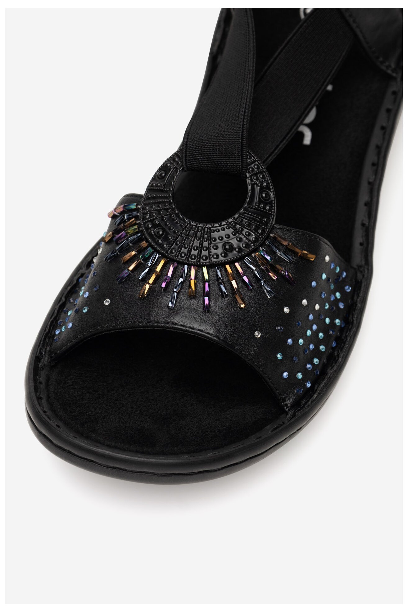 Sandały Rieker 60880-00 Czarny