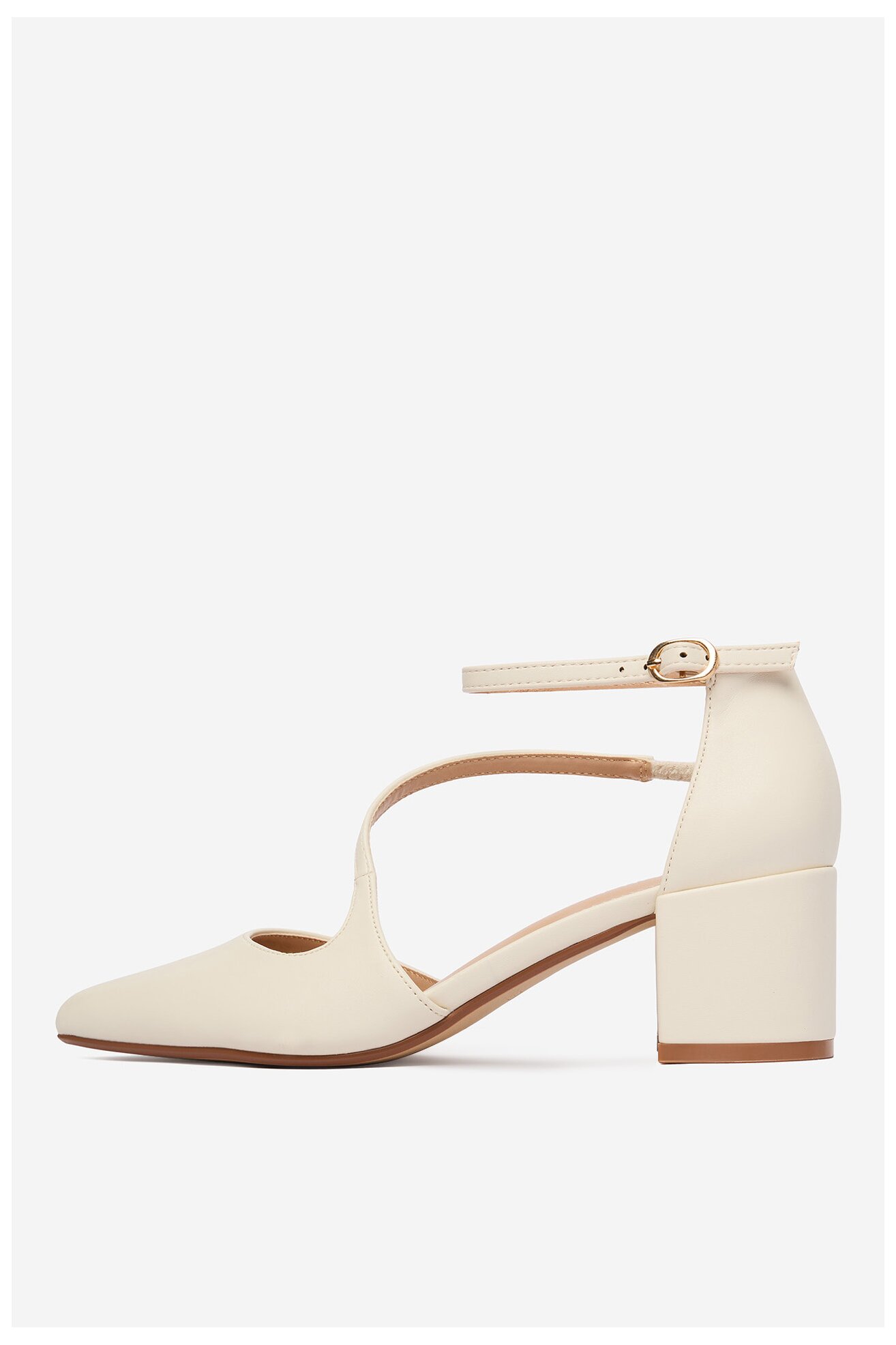 Czółenka Jenny CEO-PF484 01 Beżowy