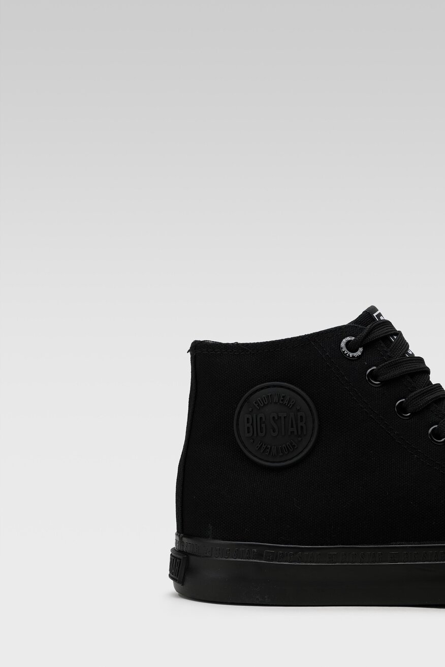 
                Big Star - Trampki czarne sznurowane - 5904248205935