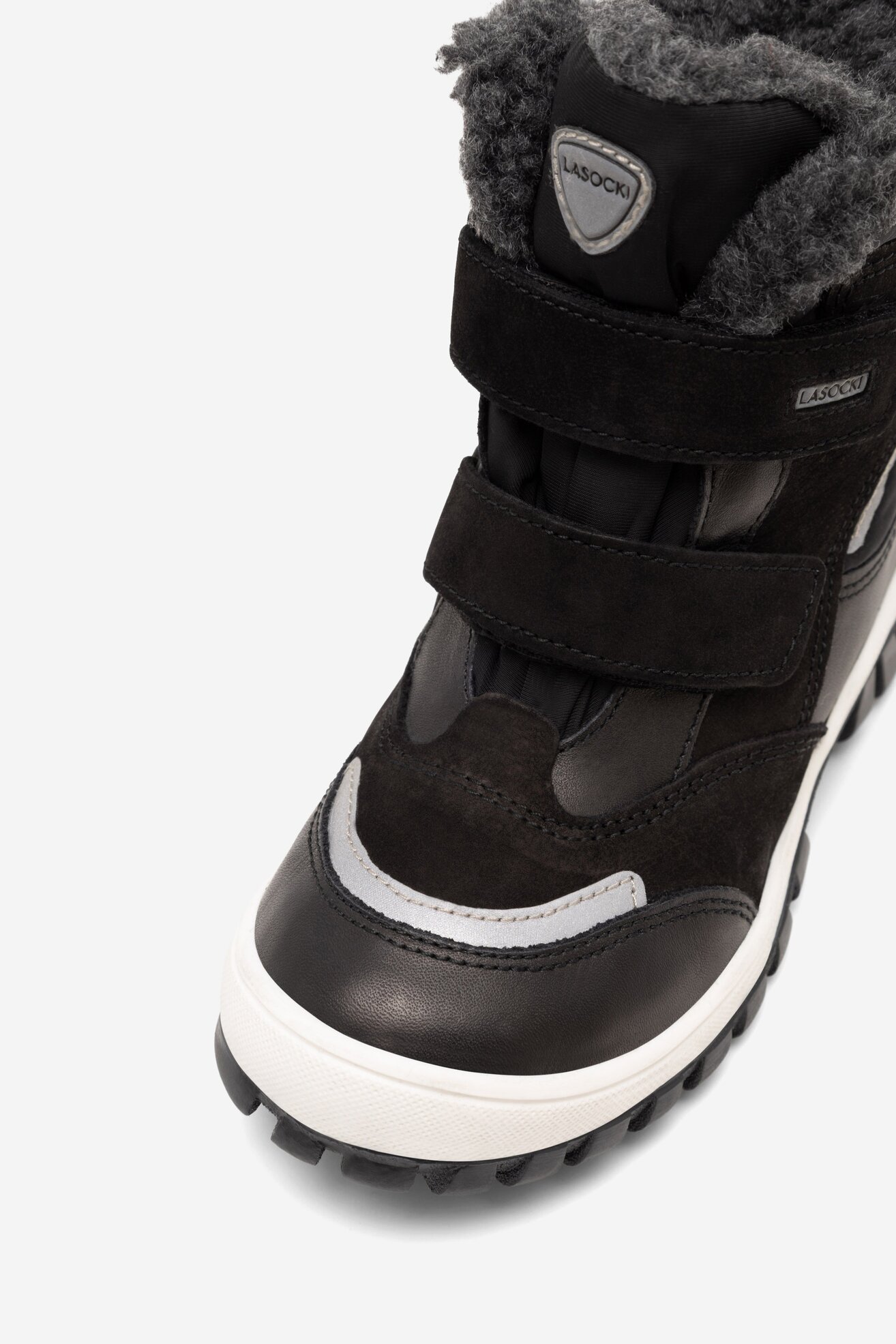 Šněrovací vyšší obuv Lasocki Young STAR CI12-1797-24A(IV)CH ČERNÁ