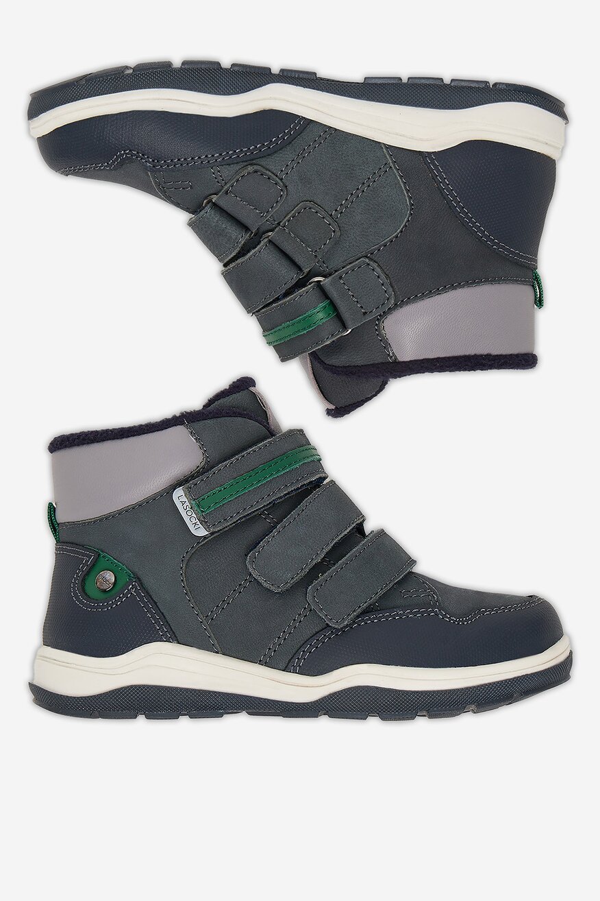 Šněrovací vyšší obuv Lasocki Kids TMAVĚ MODRÁ - 5906751337271