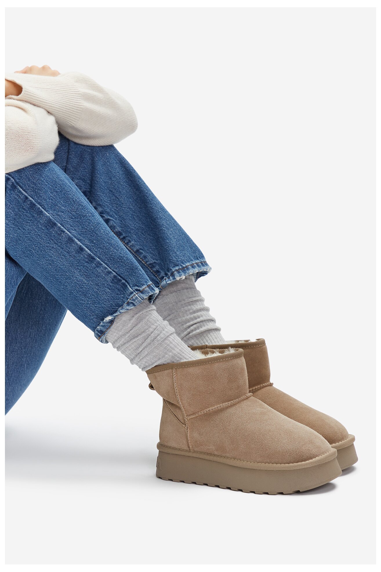 Bokacsizma Badura C-WFA-01-H SZÜRKE