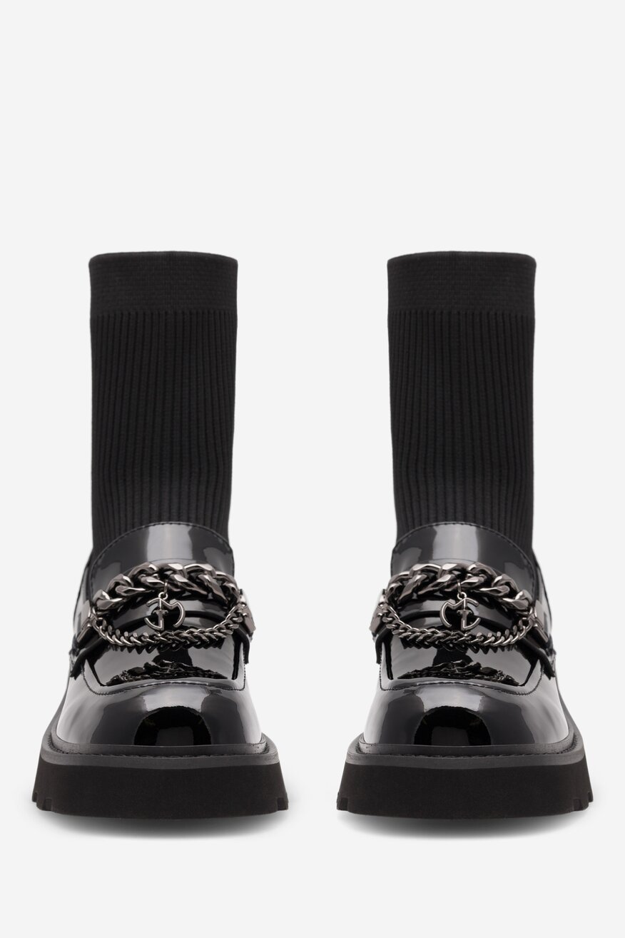 
                EVA MINGE - Botki skórzane - 5905588166214