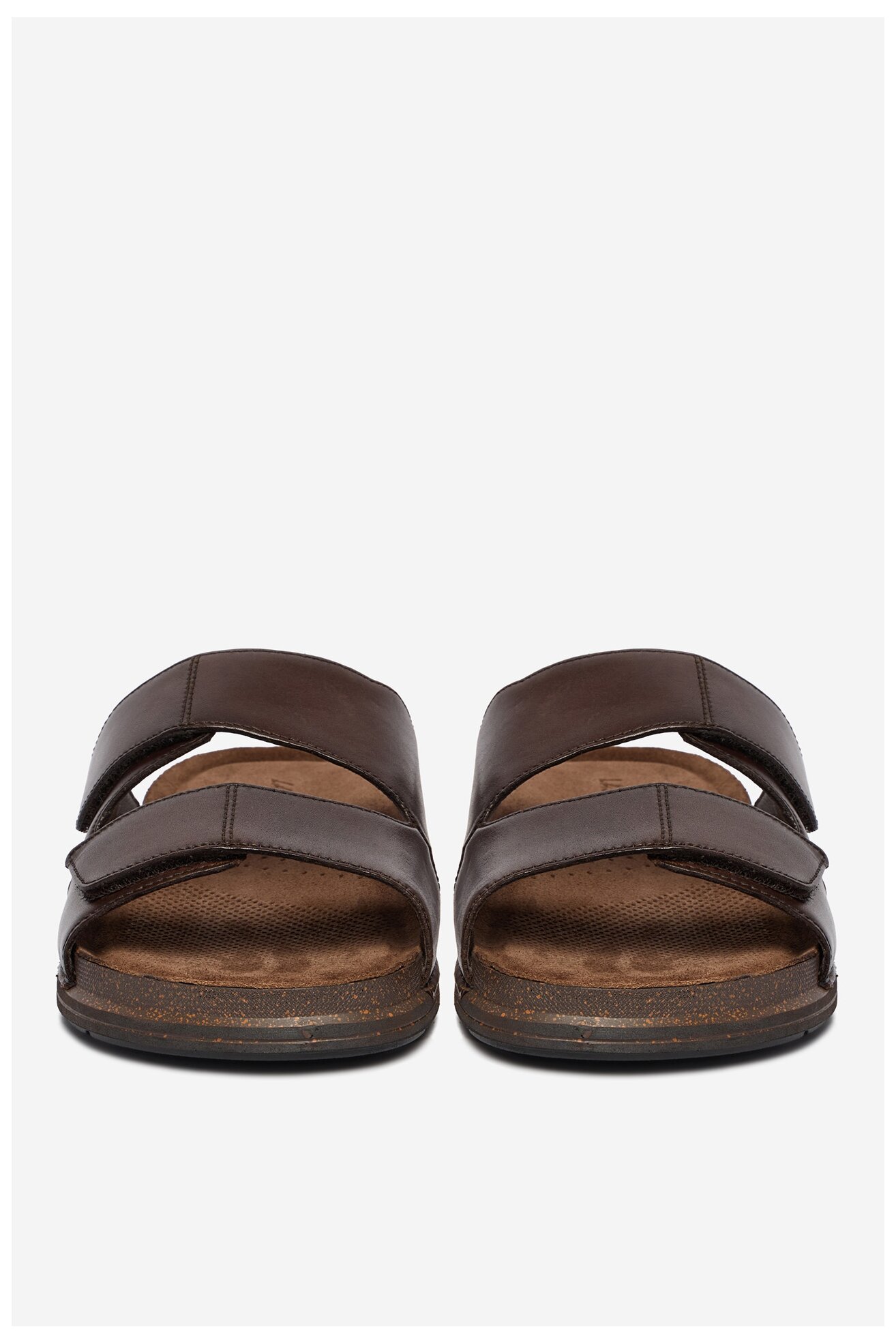 Klapki Lasocki CEO-BLAKE-05 MB Brązowy ciemny