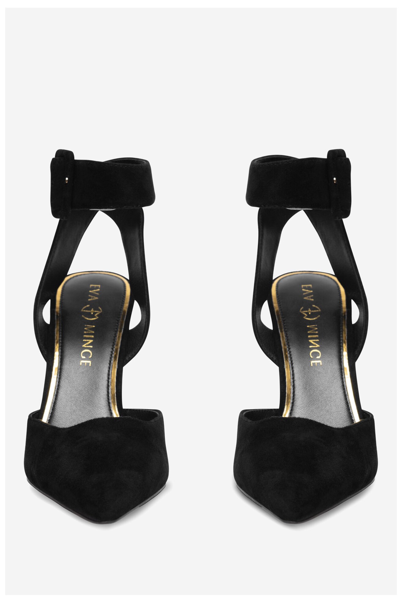 Pantofi cu toc EVA MINGE SUZANNE-1112A-8 NEGRU