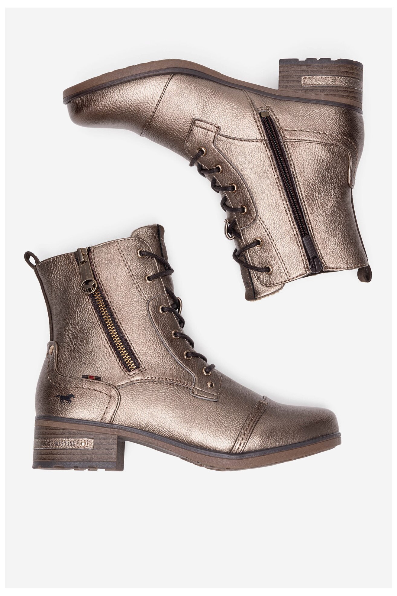 Csizma Mustang 1229-513 ARANY