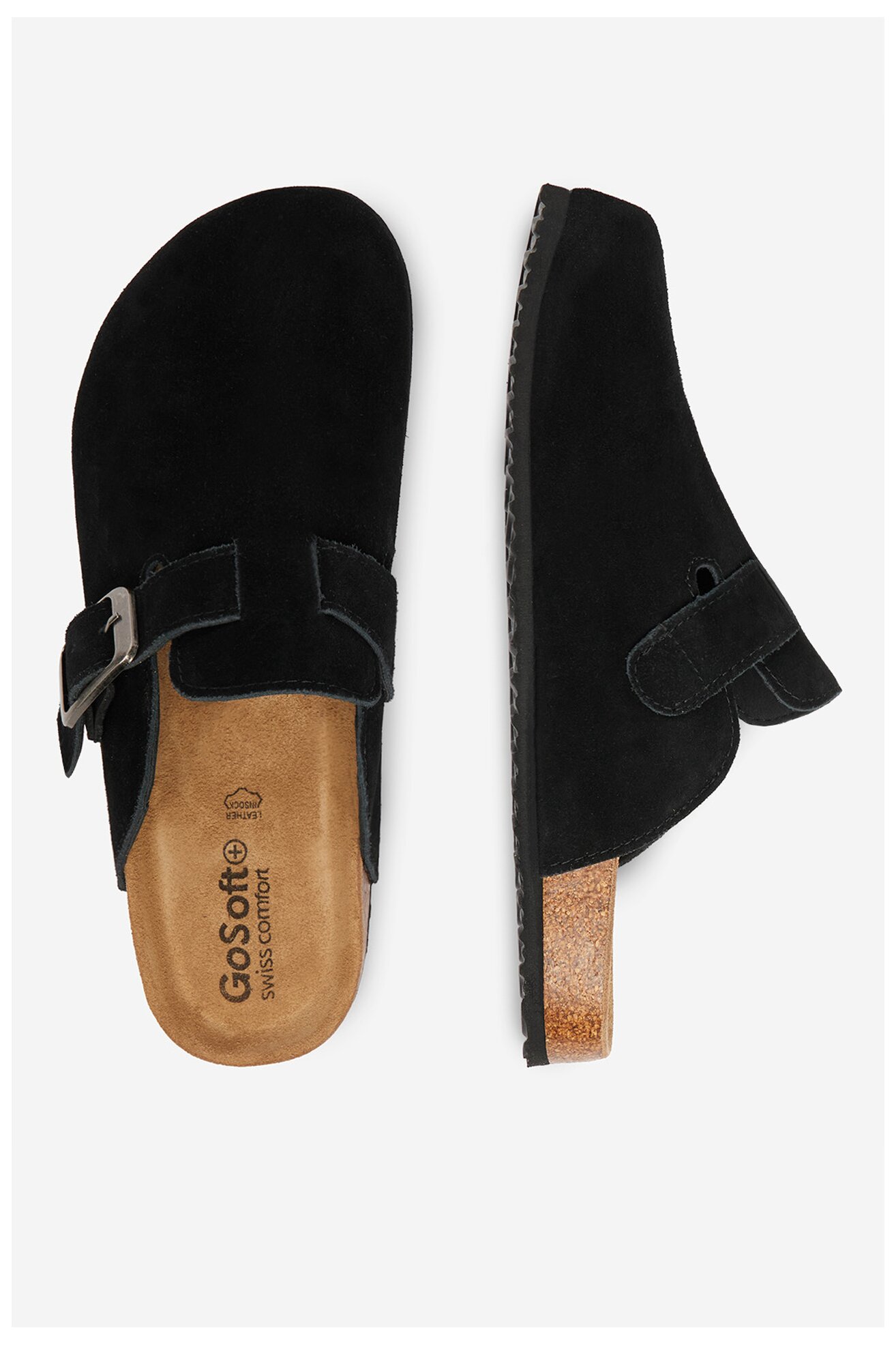 Klapki Go Soft EOHP-ALMELO-02 Czarny