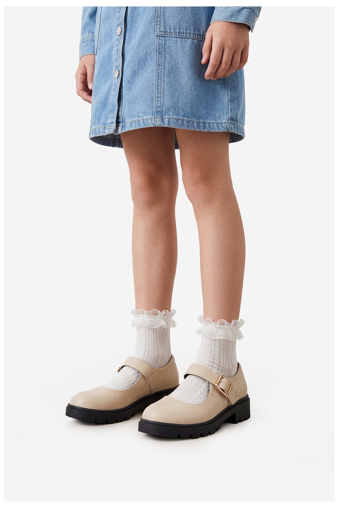 Półbuty Jenny CEO-CS5129-11 Beżowy