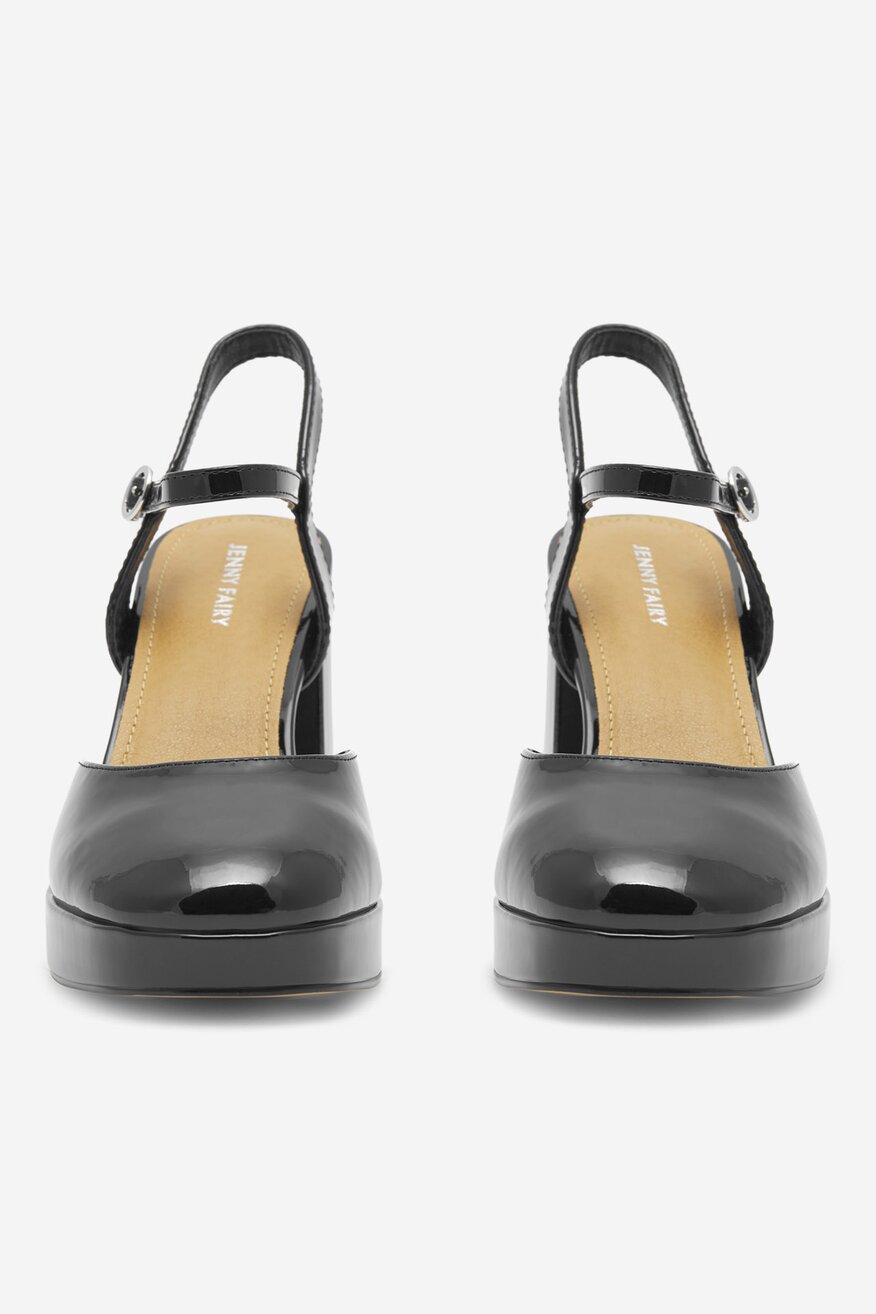 Jenny Fairy - Czółenka na słupku - 5905588323020