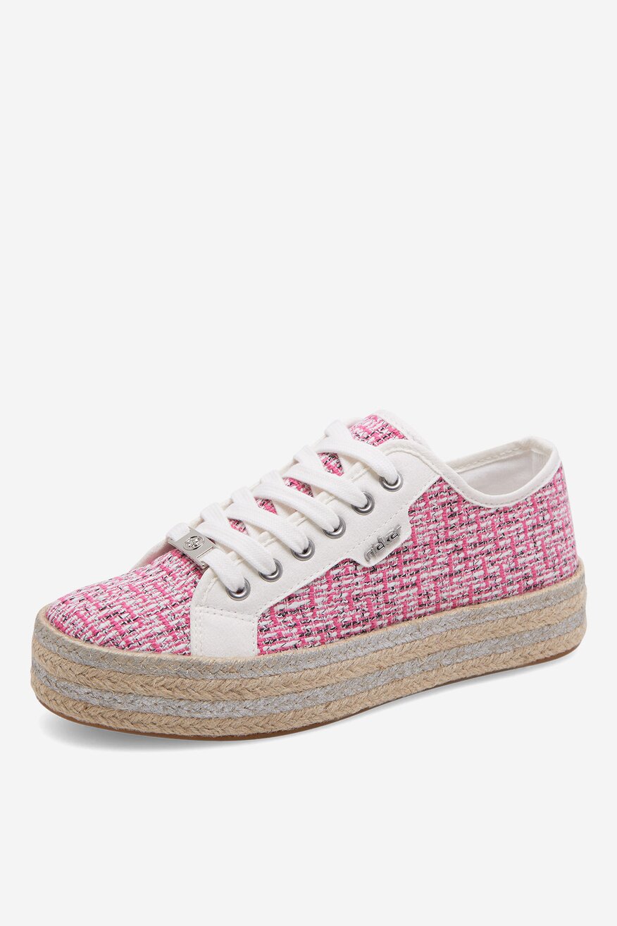 
                Eспадрили Rieker РОЗОВ - 2230056237381