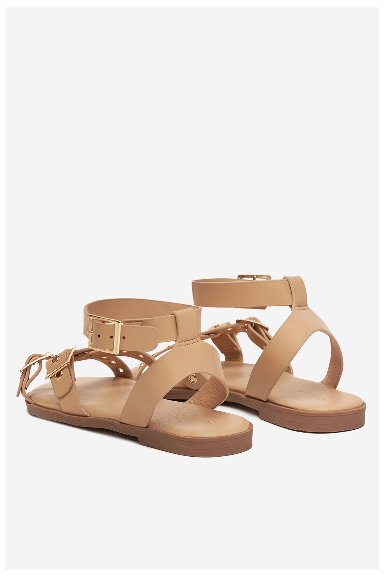 Sandały DeeZee MT3150-25S08 Beżowy