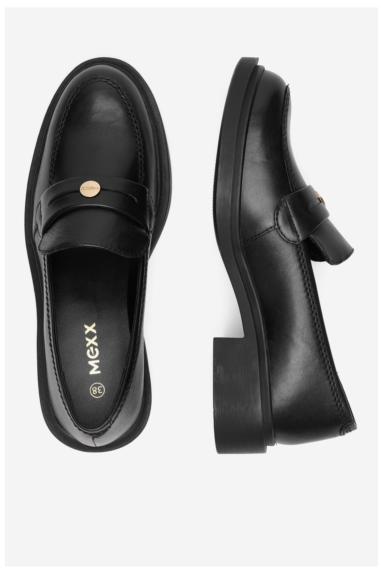 Mokasyn Mexx MX/011C-GRD Czarny