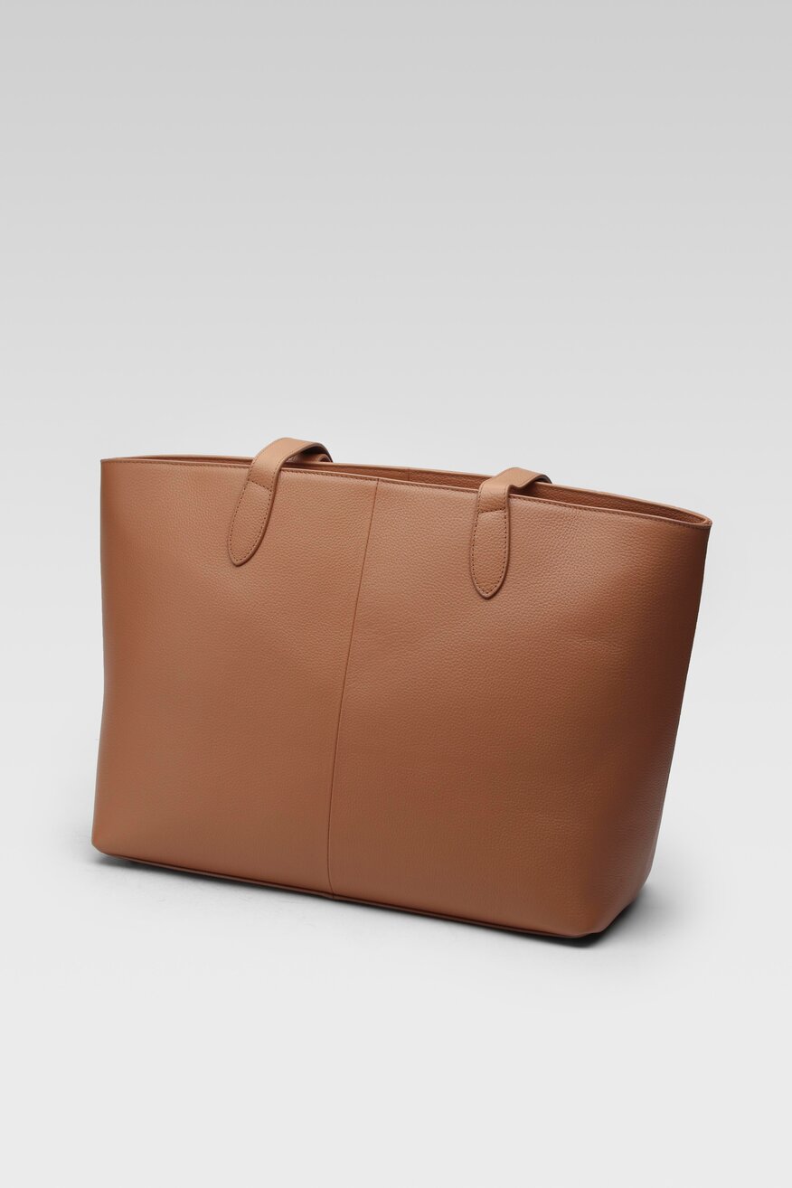 Lasocki - Torebka skórzana brązowa - 5904862661094