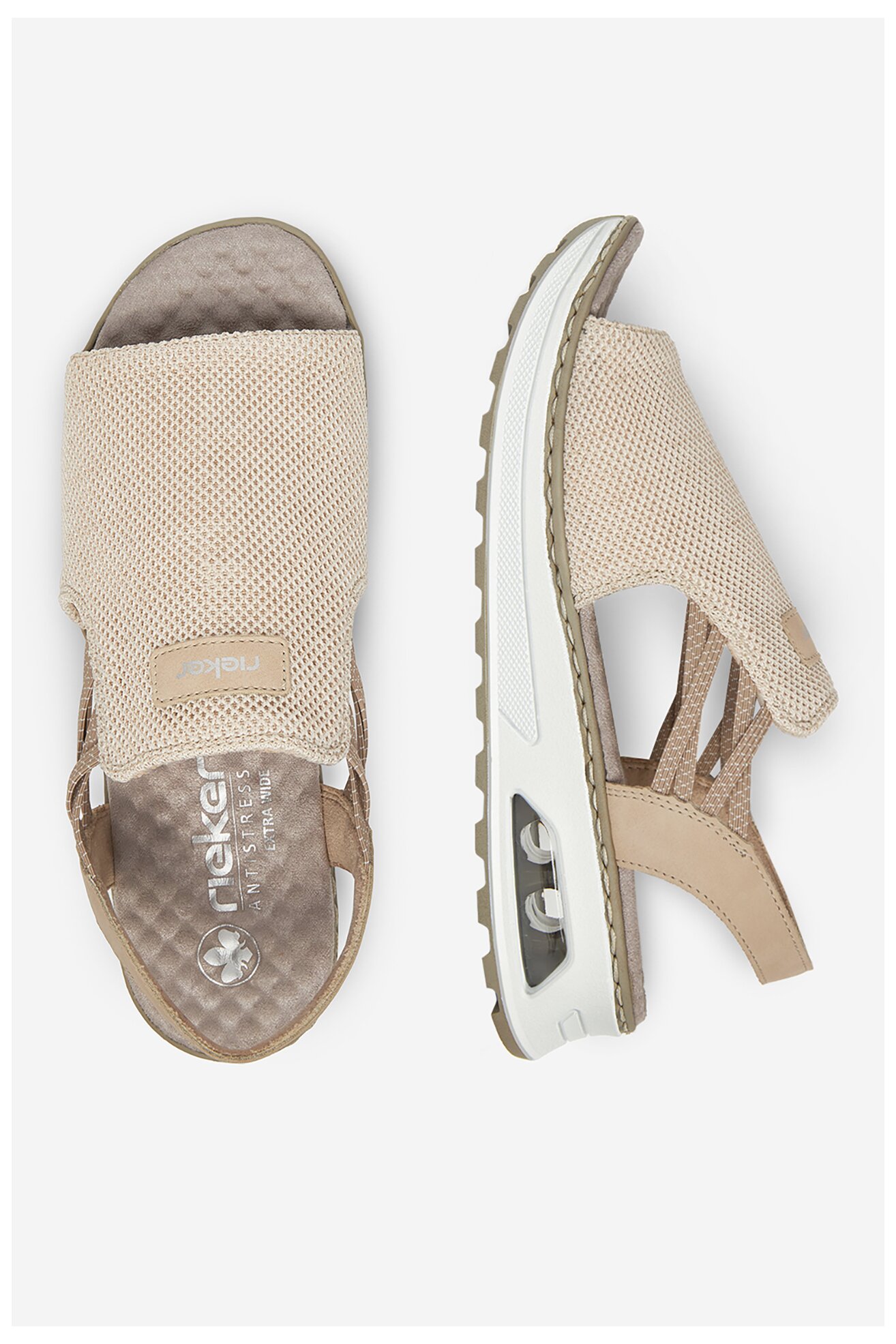 Сандали Rieker 65661-60 СВЕТЛОБЕЖОВ