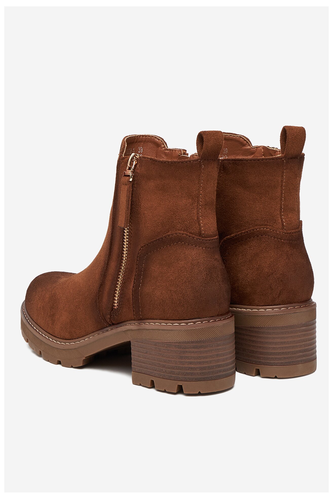 Kratke čizme Clara Barson CEO-HY58222-1 BRAON