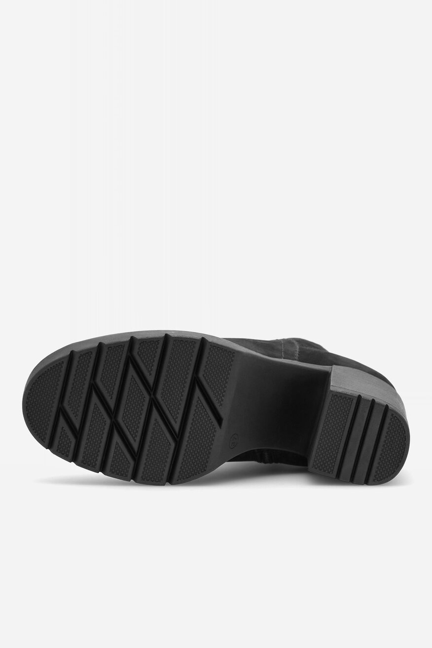 
                Sergio Bardi - Botki skórzane na słupku - 5905588213734