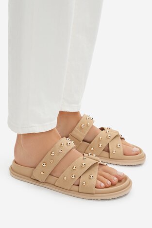 Шльопанець DeeZee CEO-LB-P2132 БЕЖЕВИЙ