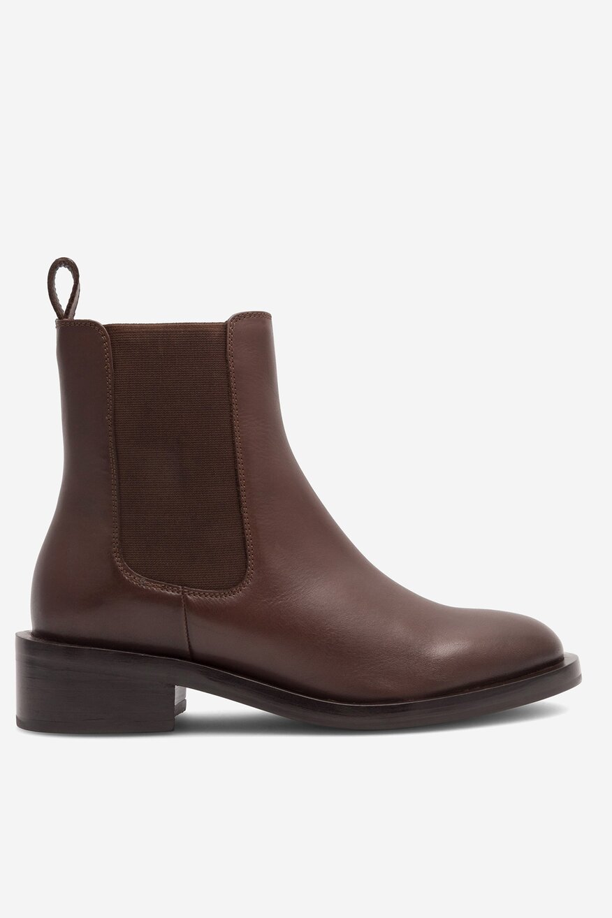 
                Gino Rossi - Skórzane botki - 5905588048527