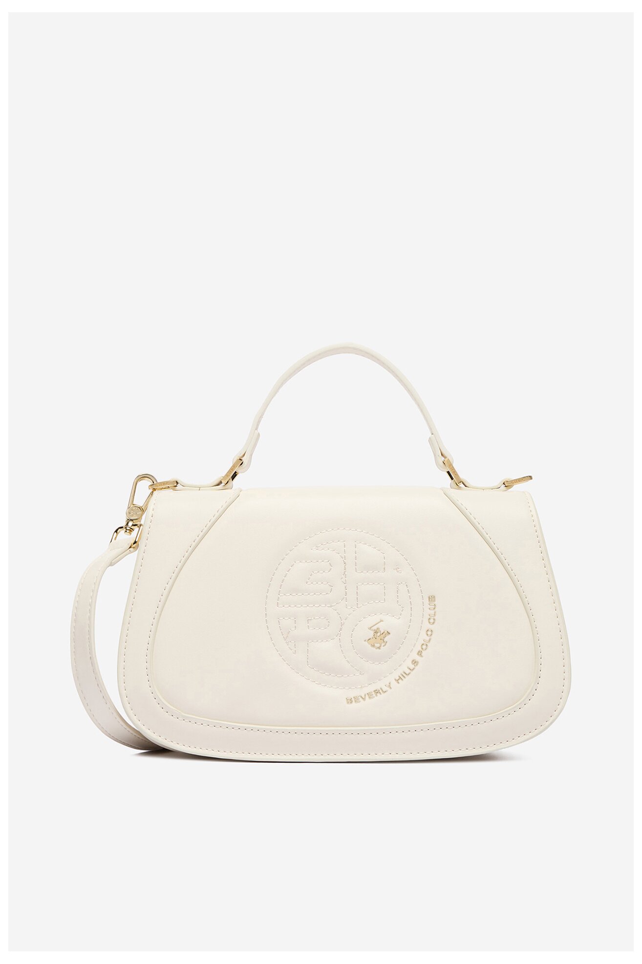 Torebka Beverly Hills Polo Club CEO-BHPC-L-003-09 Ivory
