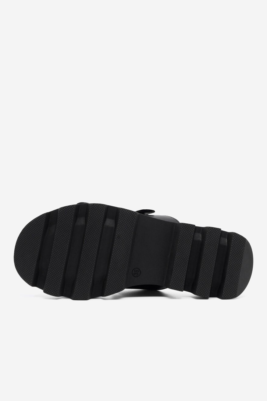 Lasocki - Klapki skórzane - 5905588396826