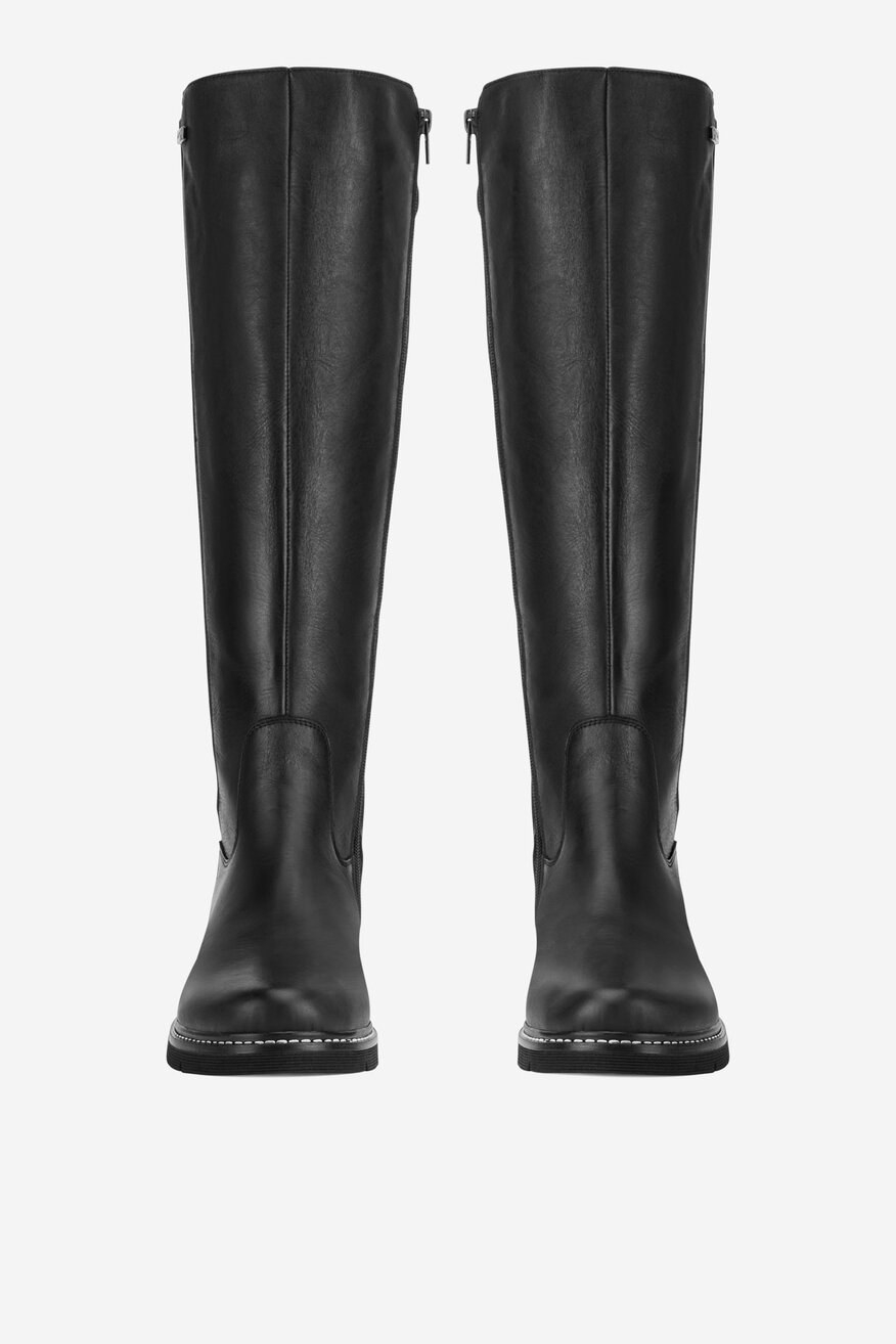 
                Remonte - Kozaki skórzane ocieplane - 2230068916182