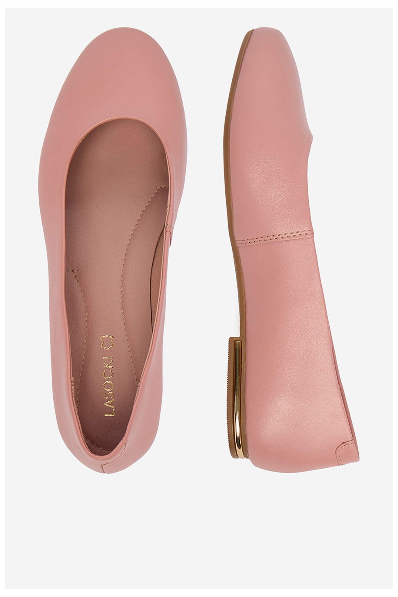 Baleriny Lasocki CEO-RST-ARABELLA-06 RÓZSASZÍN