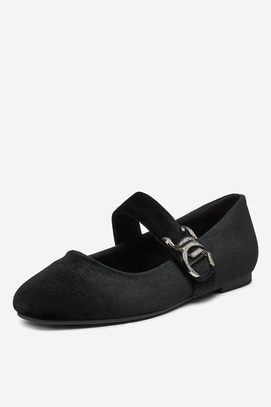 Baleríny Juicy Couture ČERNÁ - 5906751042038