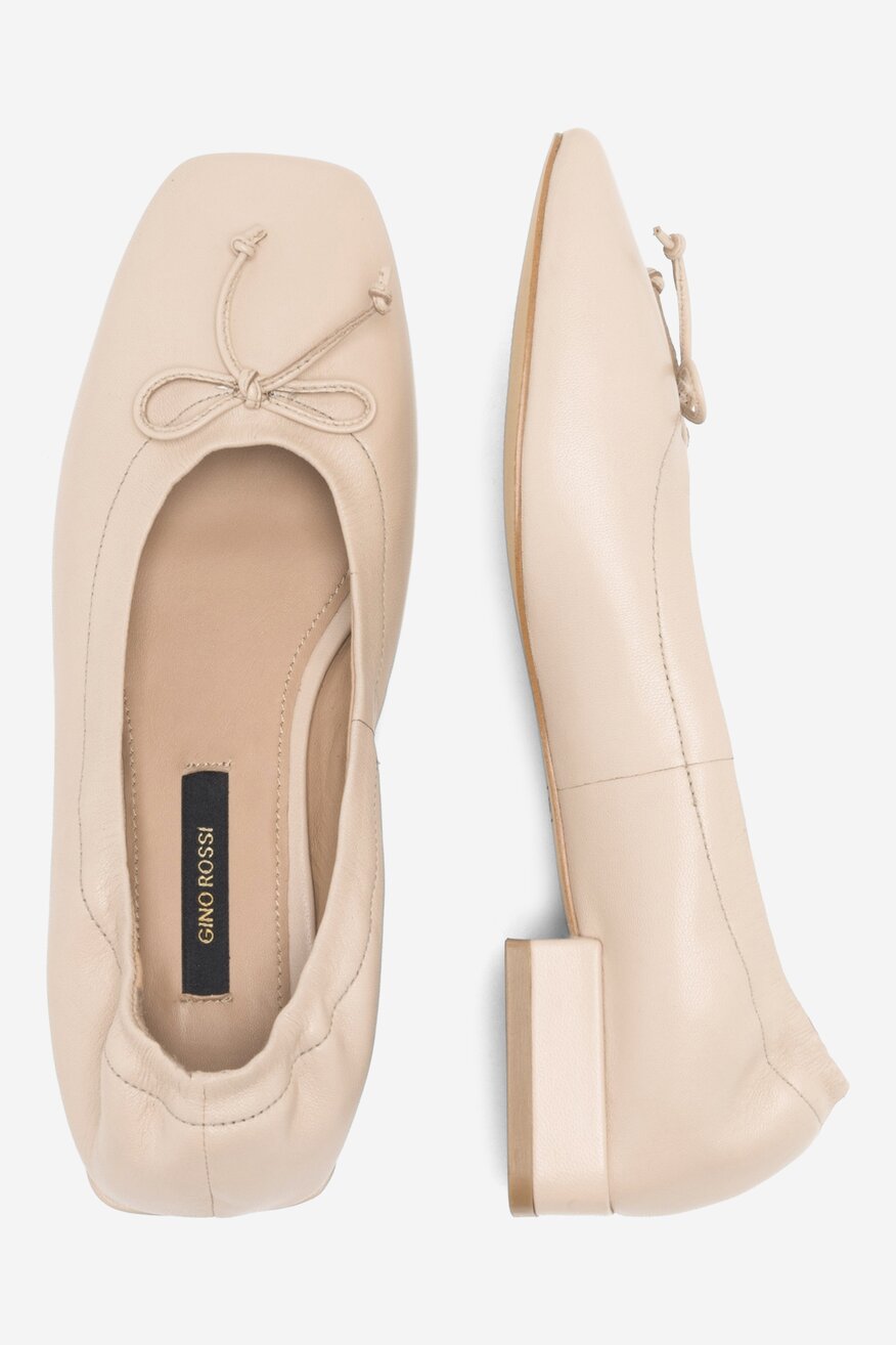 
                Gino Rossi - Baleriny skórzane - 5904862794495