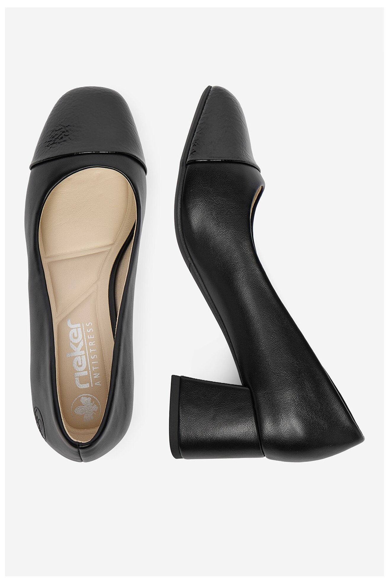 Елегантни обувки Rieker CEO-44760-00 ЧЕРЕН