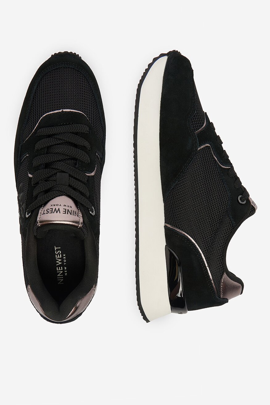 
                NINE WEST - Sneakersy skórzane - 5906751871232