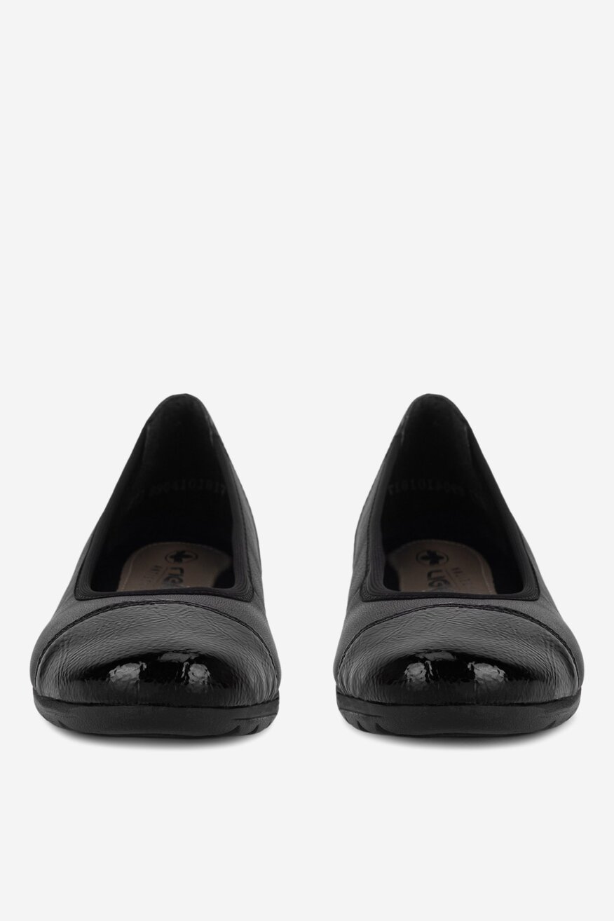 Rieker - Baleriny skórzane - 2230062958065