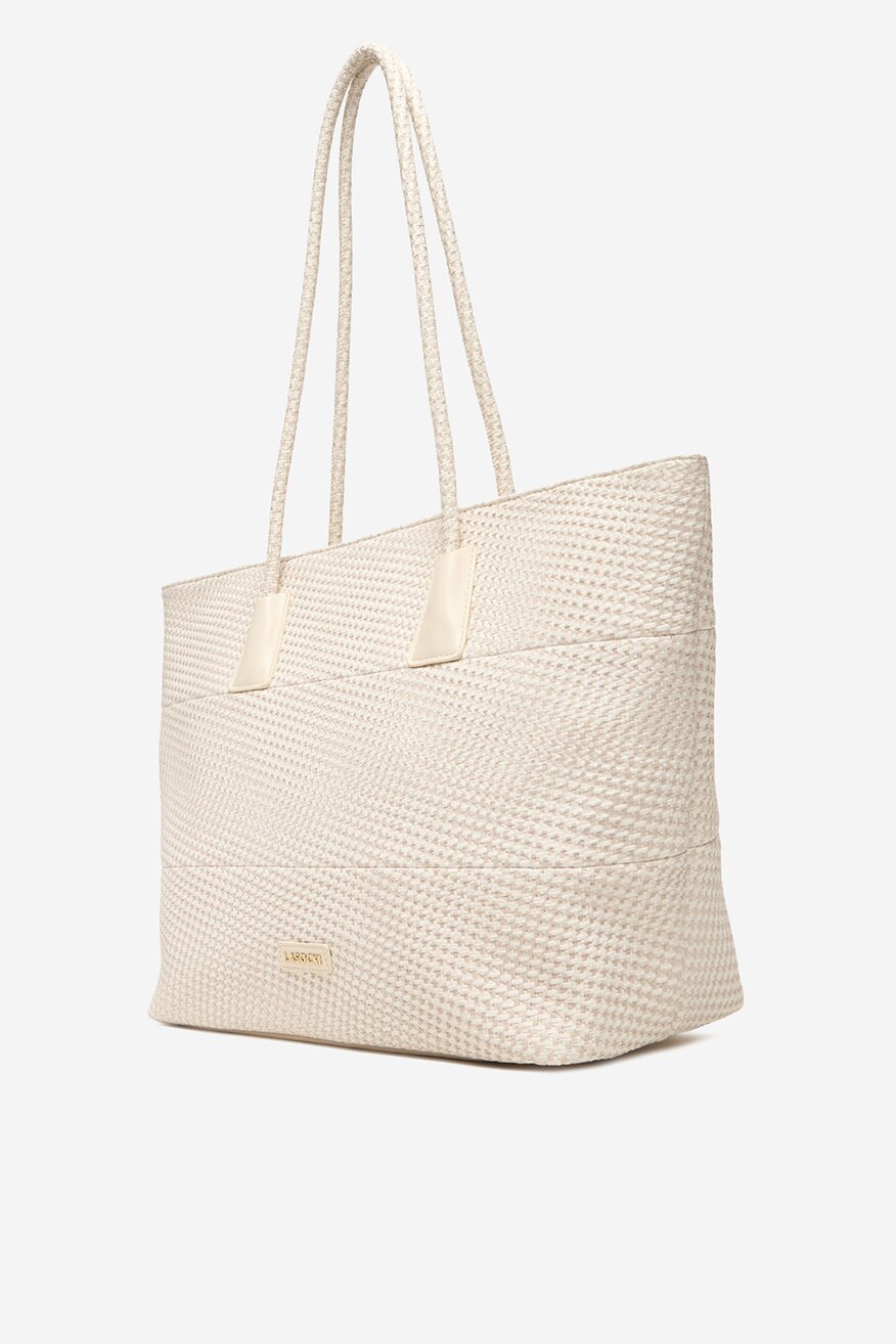 Дамска чанта Lasocki CEO-LSK-L-005-09 СЛОНОВА КОСТ - 5906751521533