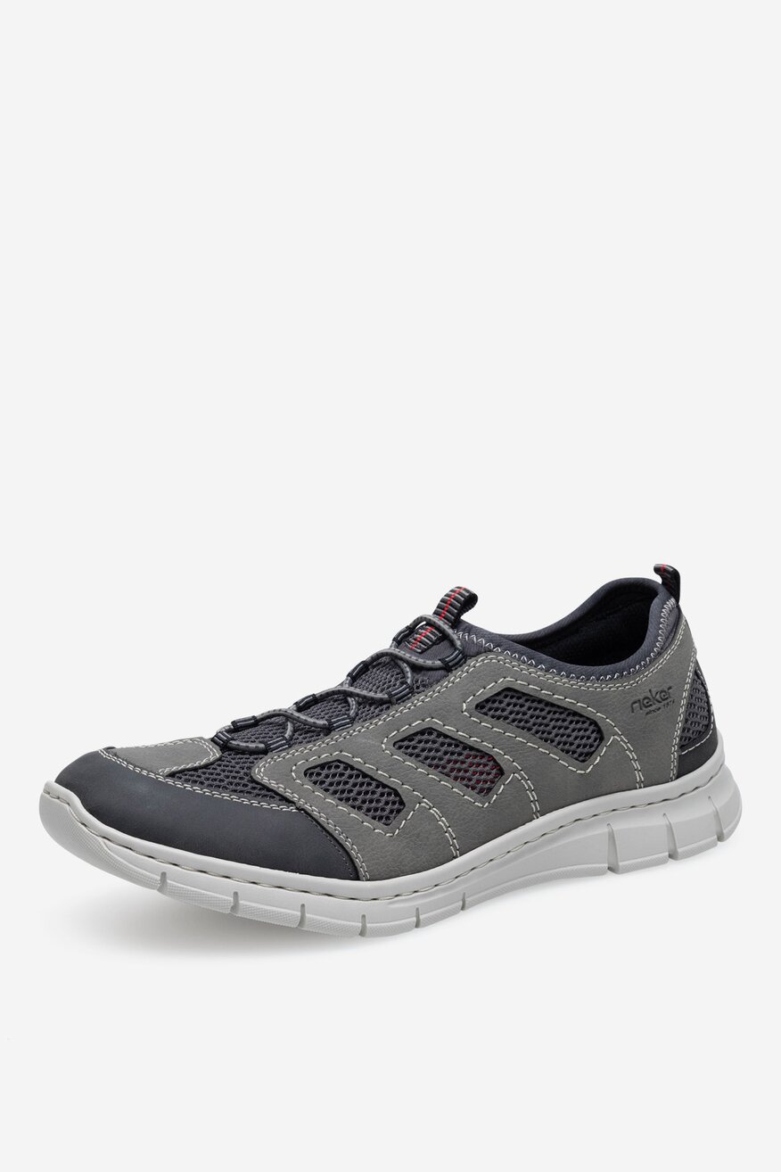 Polobotka Rieker ŠEDÁ - 5905588532477