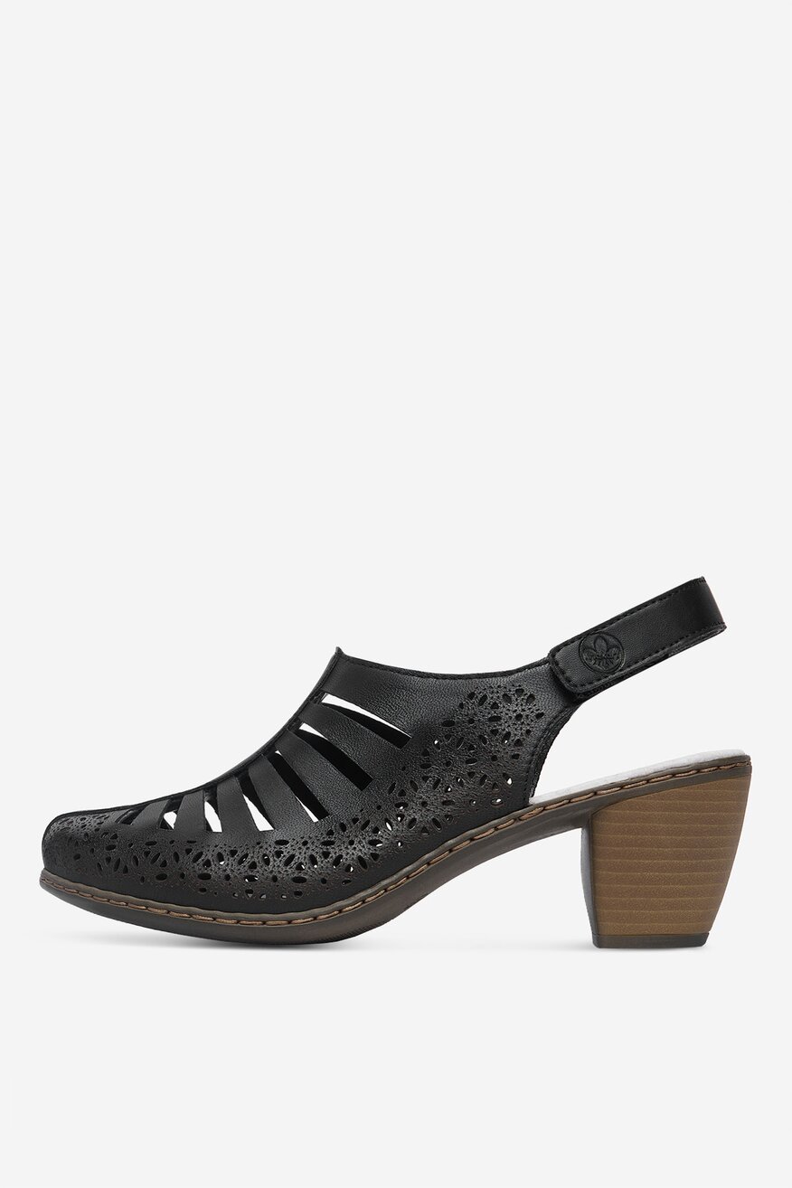 
                Rieker - Sandały skórzane - 5906751764503