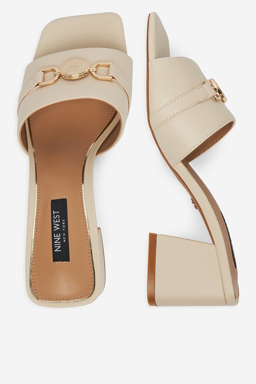 Șlapi NINE WEST BEJ DESCHIS - 5906751158074