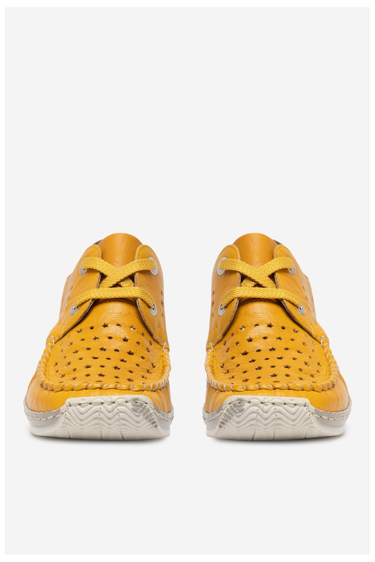 Sneakers Rieker L1716-68 Żółty