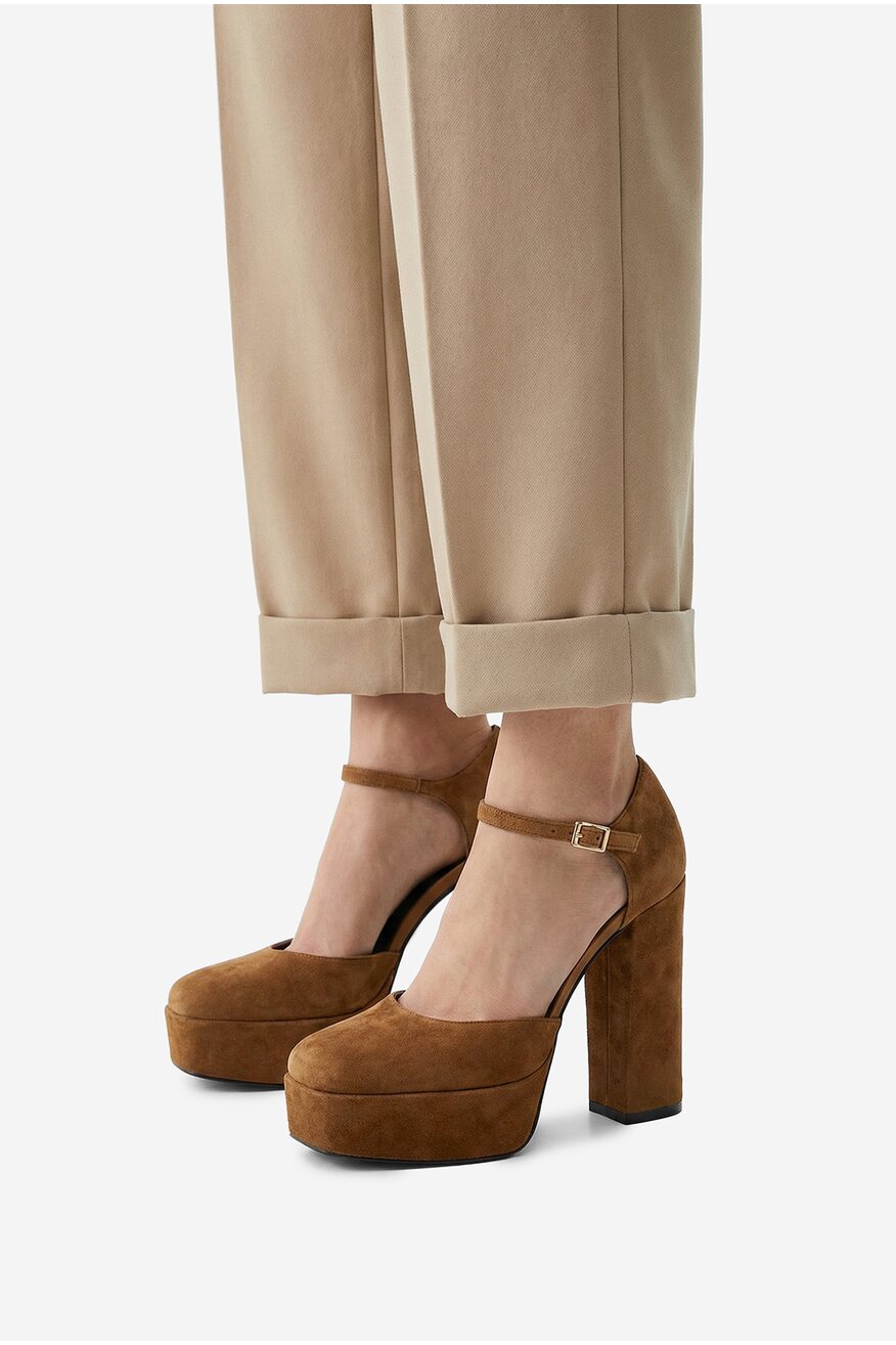 
                Туфлі-Човники EVA MINGE КОРИЧНЕВИЙ - 5906751274279