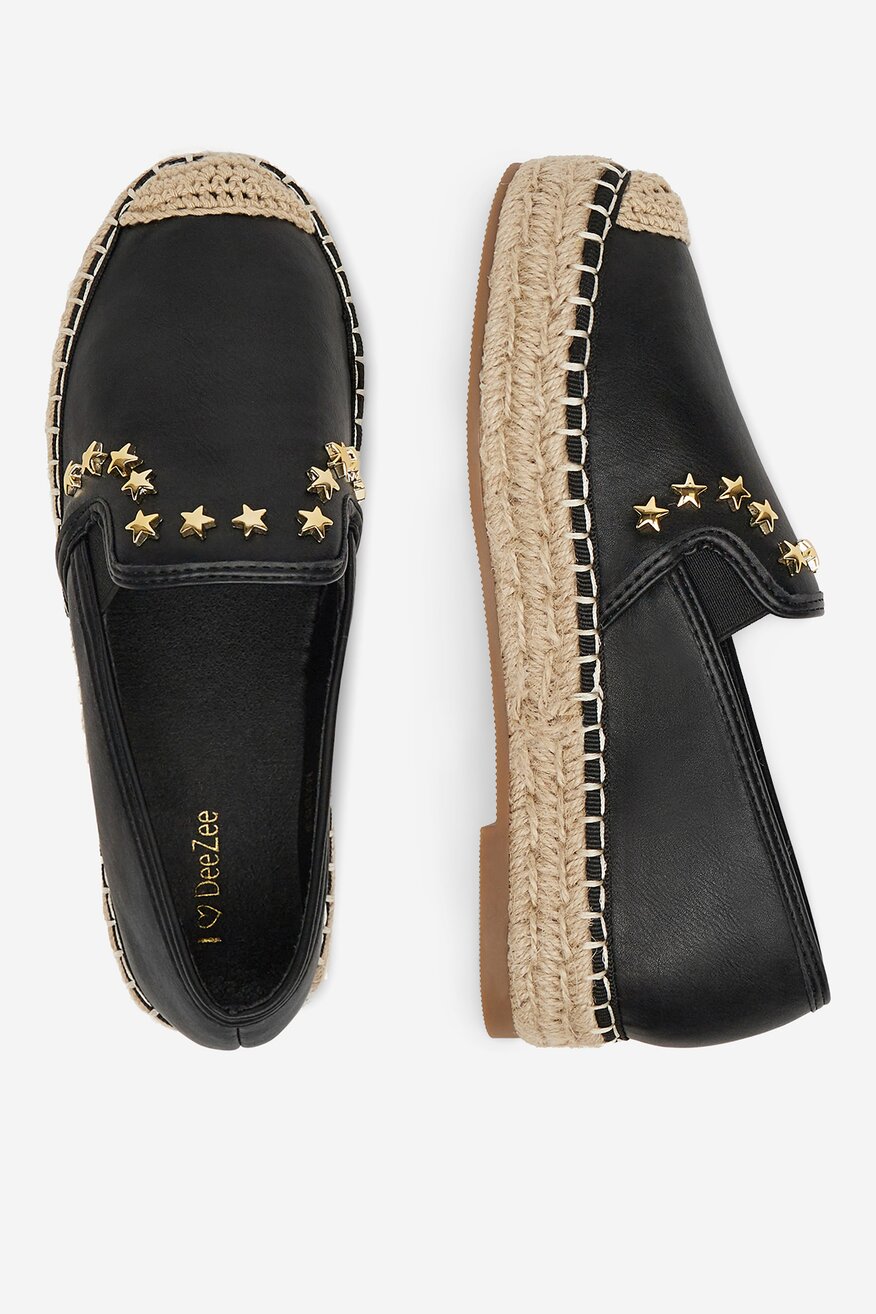 
                Espadrile DeeZee NEGRU - 5904410870008