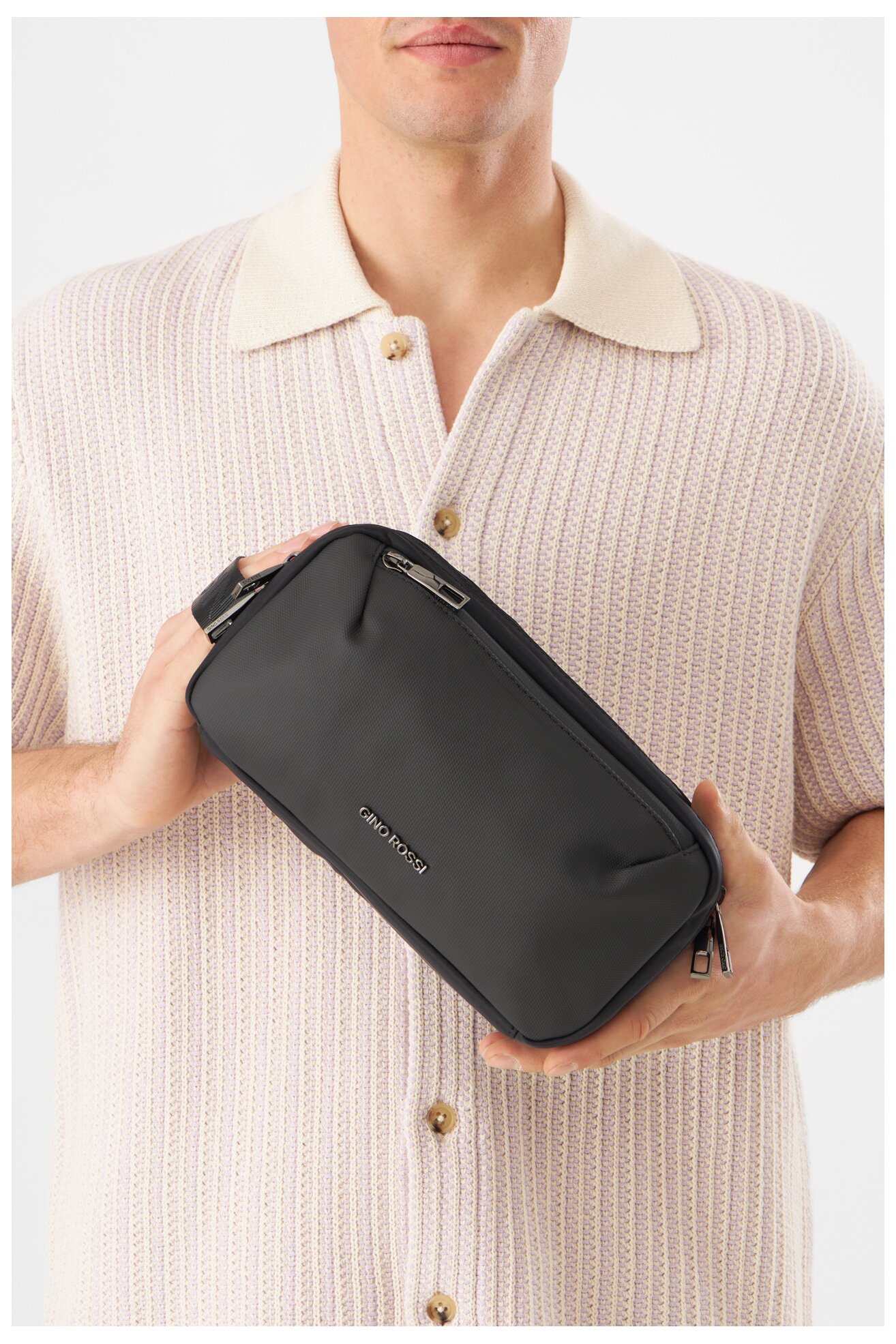 Torba męska Gino Rossi GIN-E-033-05 Czarny