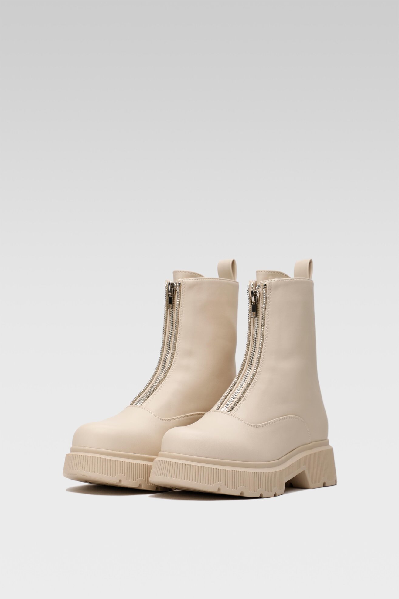 Botki DeeZee WS5956-02 Beżowy