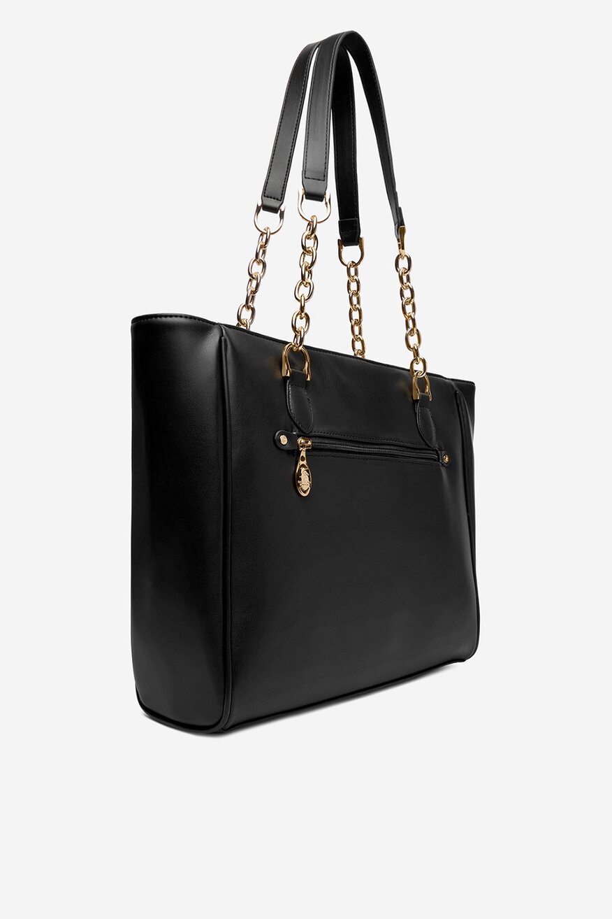 Дамска чанта Beverly Hills Polo Club ЧЕРЕН - 5906751598627