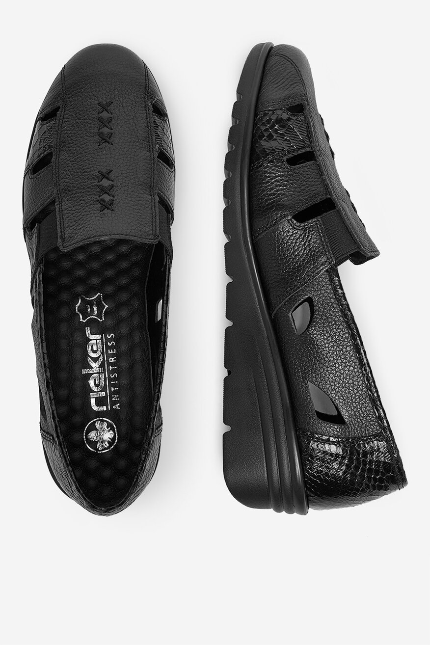 
                Rieker - Półbuty skórzane - 2230092741002