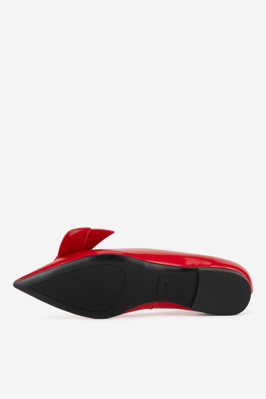 Gino Rossi - Baleriny skórzane - 5906751796955