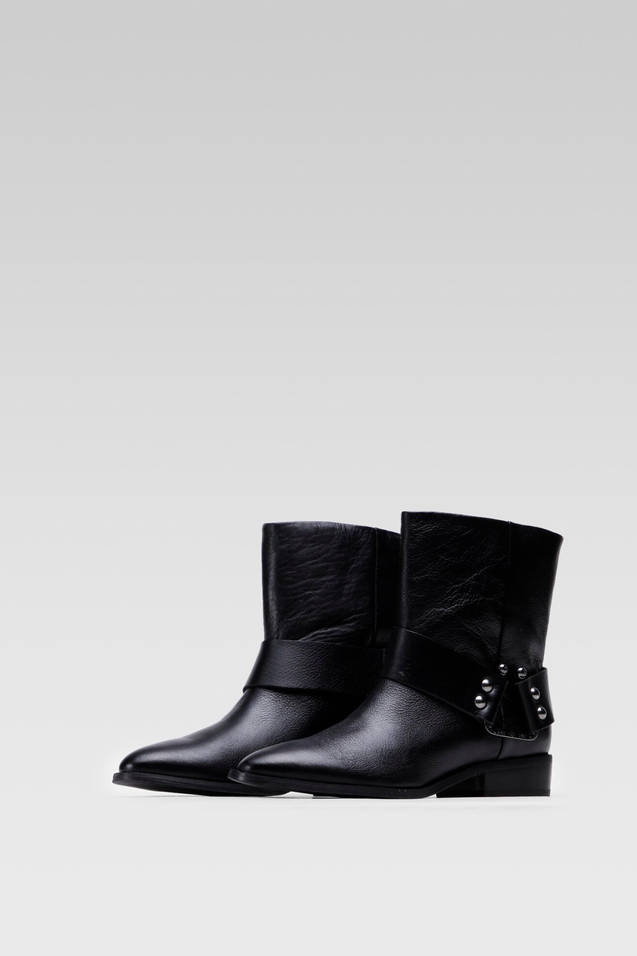 Botki Badura 3423-01 Czarny