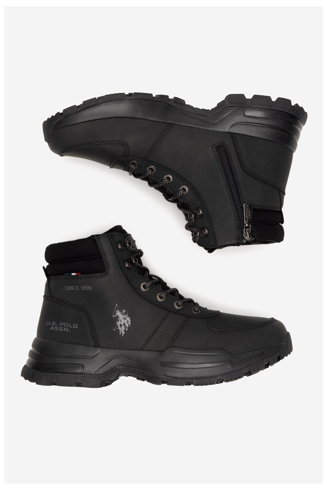 Боти U.S. POLO ASSN. OSCAR001M/DYT1 ЧЕРЕН