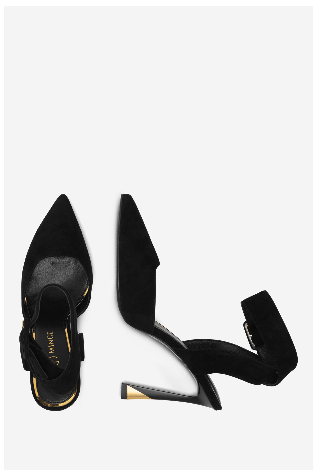 Pantofi cu toc EVA MINGE SUZANNE-1112A-8 NEGRU