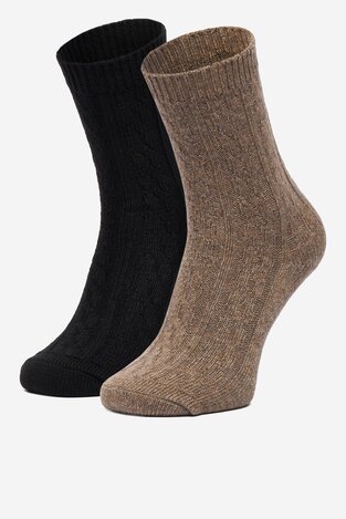 Čarape NINE WEST CEO_LA_NW_17637_W_AW25 (2-PACK) BRAON