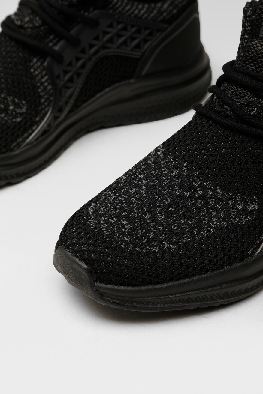 
                Sprandi - Obuwie sportowe czarne sznurowane - 5903698751009